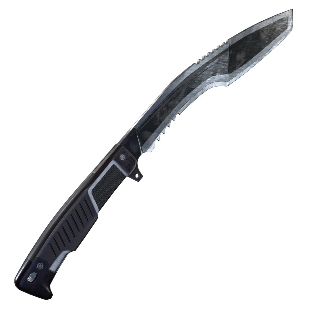 3D Model Machete KH Kukri Strip - TurboSquid 1786144