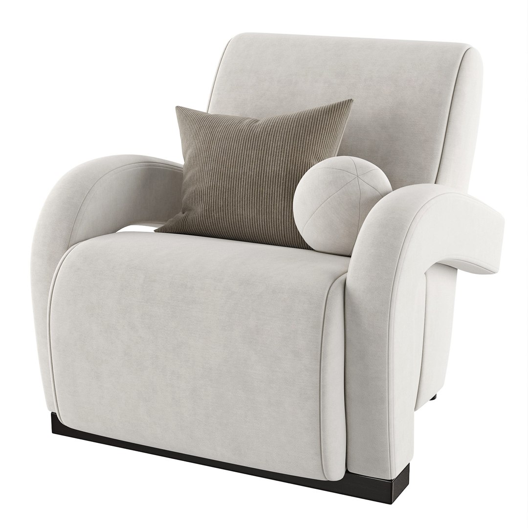 3D Violette Lounge Chair - TurboSquid 2150898