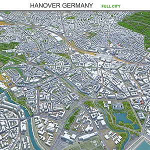 city area building 3D model