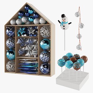 Christmas Decor And Sweets Set model