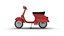 Vespa 125 1967 3d model