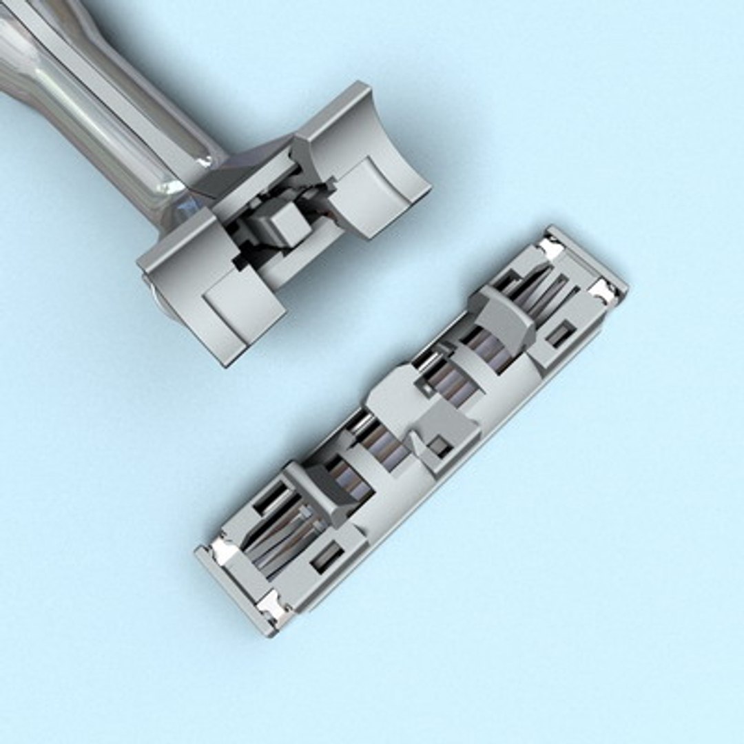 3d Model Razor Gillette Sensor Excel