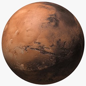 3D model mars planet