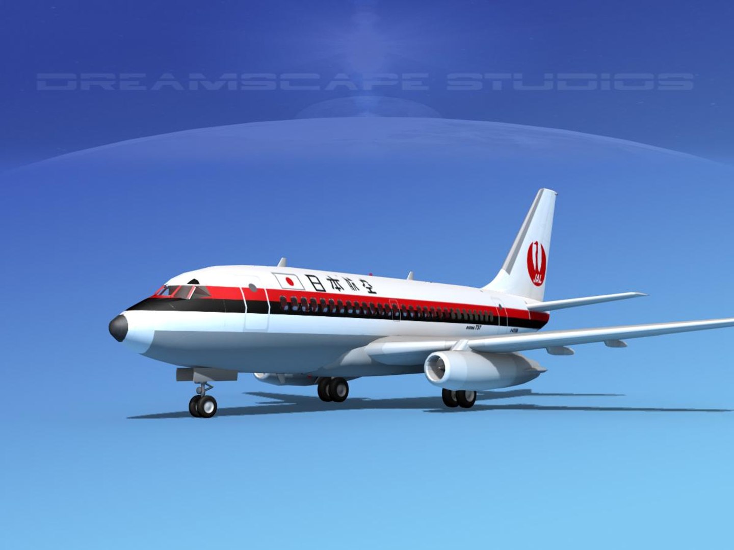 JAL 日本航空 ボーイング737-800 サンアーク模型 1/100 51aJiF-aThL._UF350,350_QL50_.jpg