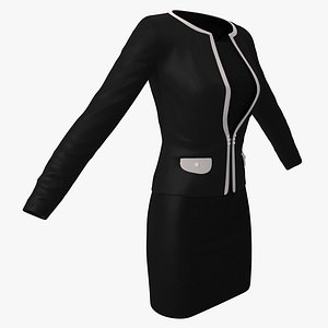 Black Womens Office Suit