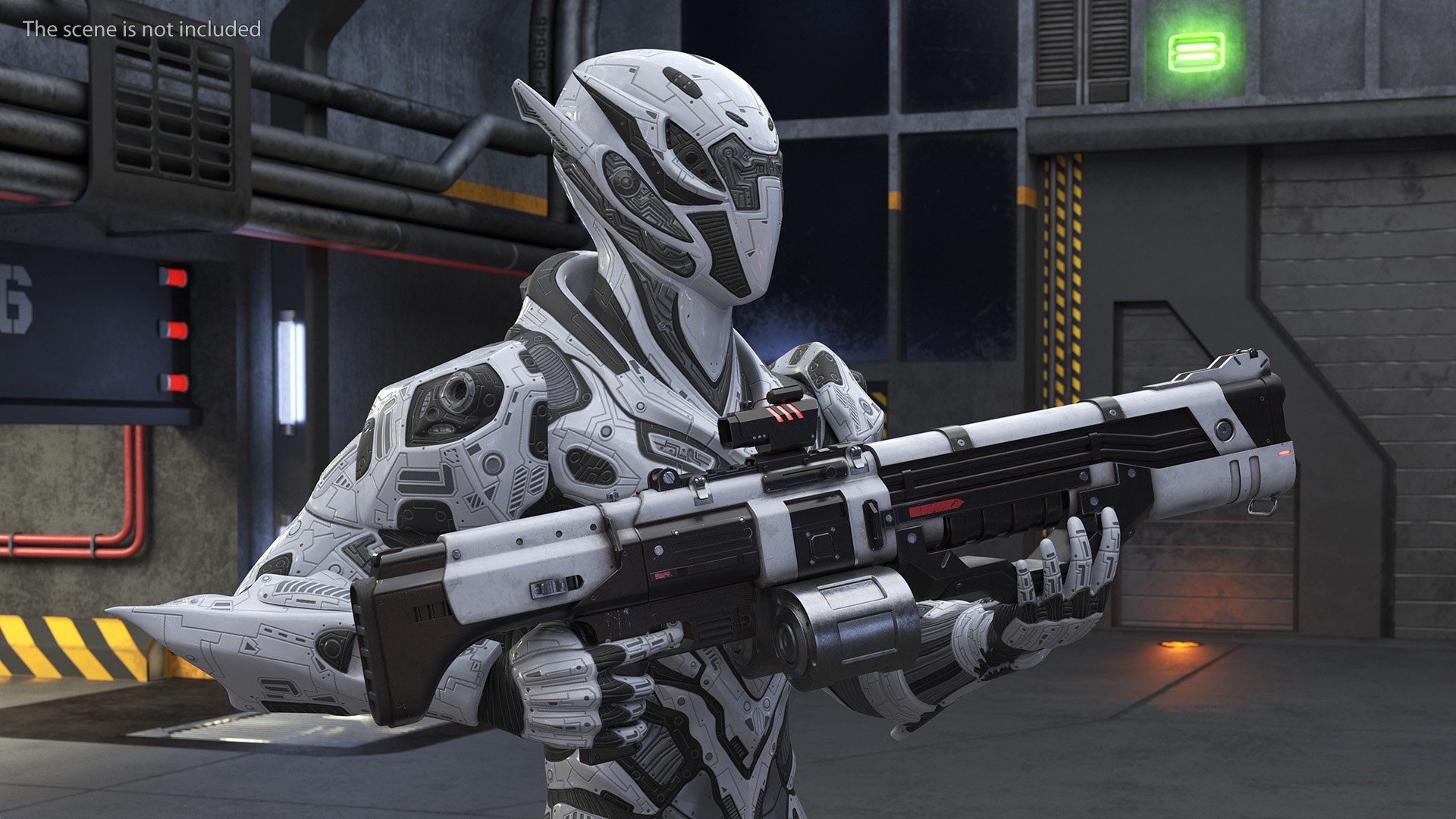 Futuristic Combat Robot with Assault Rifle 3D model https://p.turbosquid.com/ts-thumb/vs/1NMCu0/at/futuristiccombatrobotwithassaultrifle3dsmodel004/jpg/1723796627/1920x1080/fit_q87/3a4c917710e7250b448b32eec9b12ca5b713c79b/futuristiccombatrobotwithassaultrifle3dsmodel004.jpg