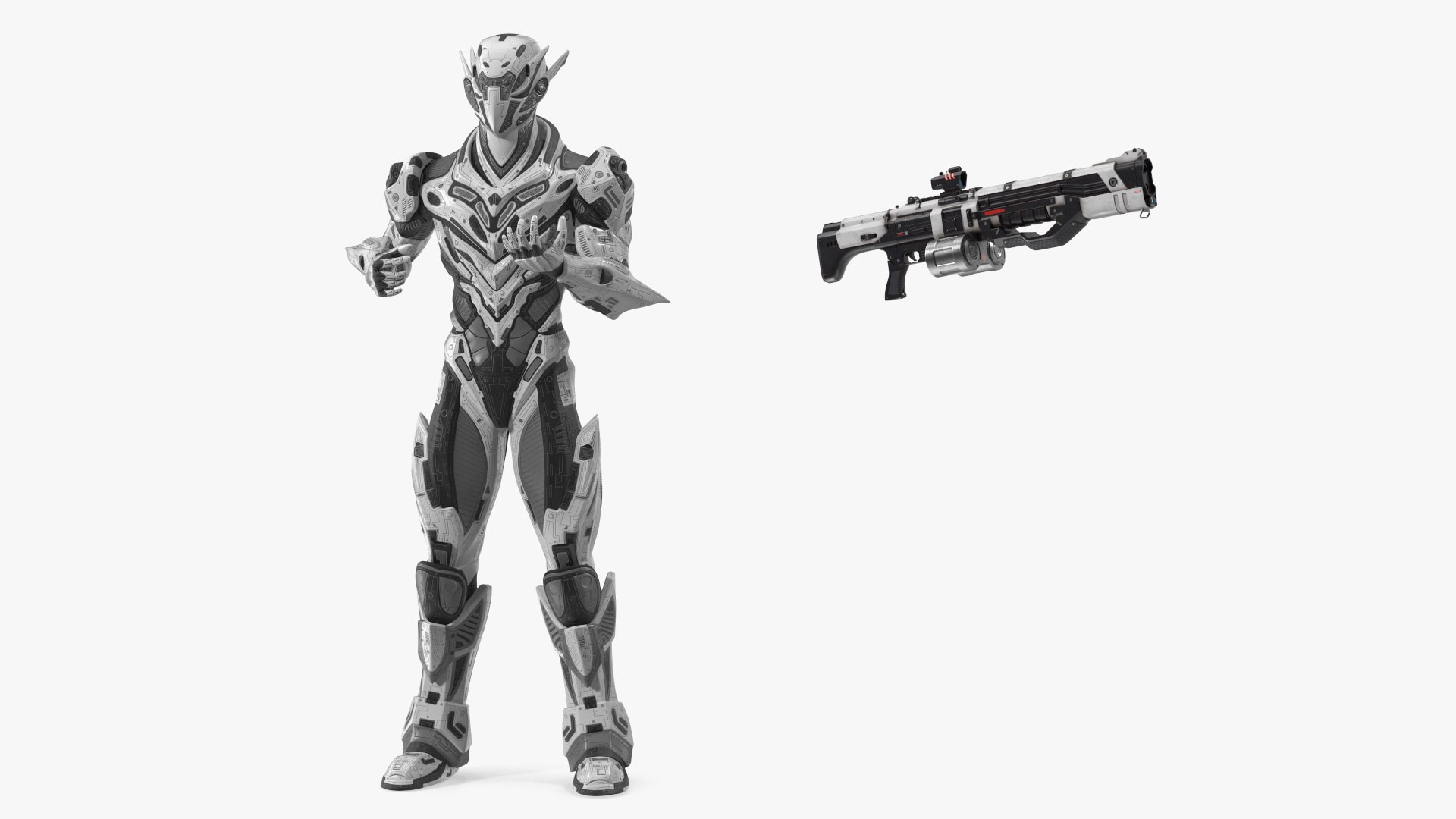 Futuristic Combat Robot with Assault Rifle 3D model https://p.turbosquid.com/ts-thumb/vs/1NMCu0/qz/futuristiccombatrobotwithassaultrifle3dsmodel012/jpg/1723796652/1920x1080/fit_q87/fc316b373e6a436400752f081b7063befc43bc65/futuristiccombatrobotwithassaultrifle3dsmodel012.jpg