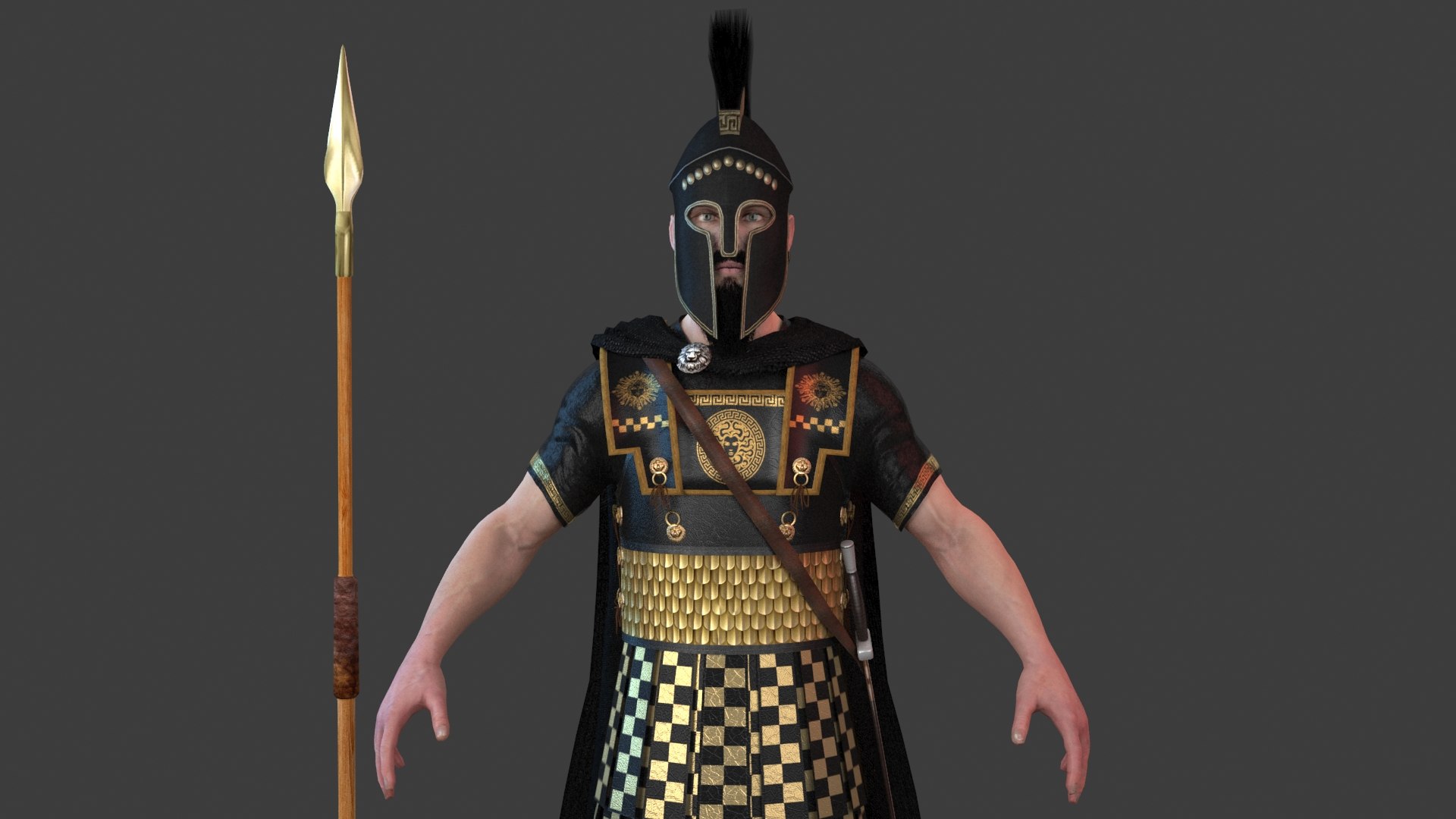 Hoplites Athens 3D Model - TurboSquid 1826577