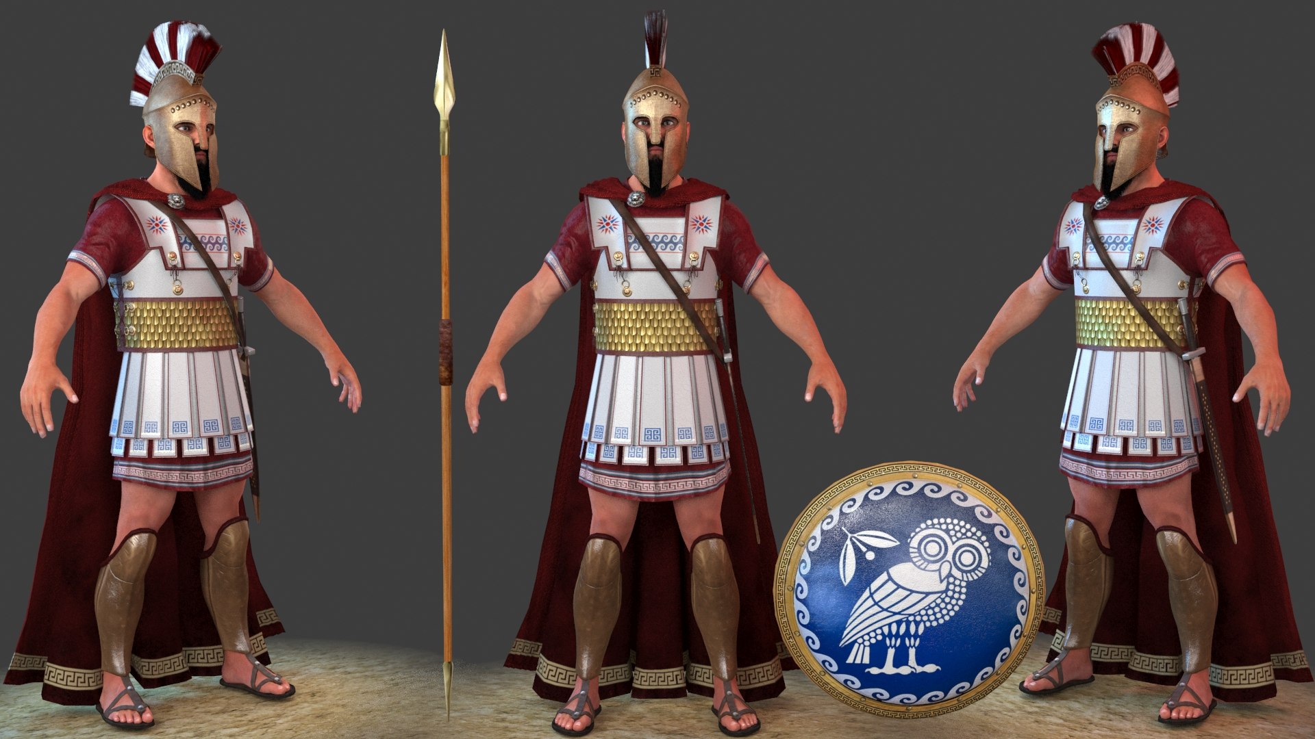 Hoplites Athens 3D model https://p.turbosquid.com/ts-thumb/vs/1hGOWA/o7/1_02/jpg/1639262248/1920x1080/fit_q87/fa51252f9c8f99e45d21124a50cd7eb36f062b6b/1_02.jpg