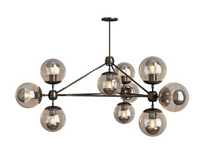 Roll & Hill Modo Chandelier - 3 Sided