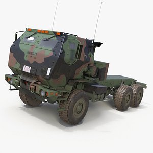 Military 6x6 Heavy Tactical Truck Camouflage