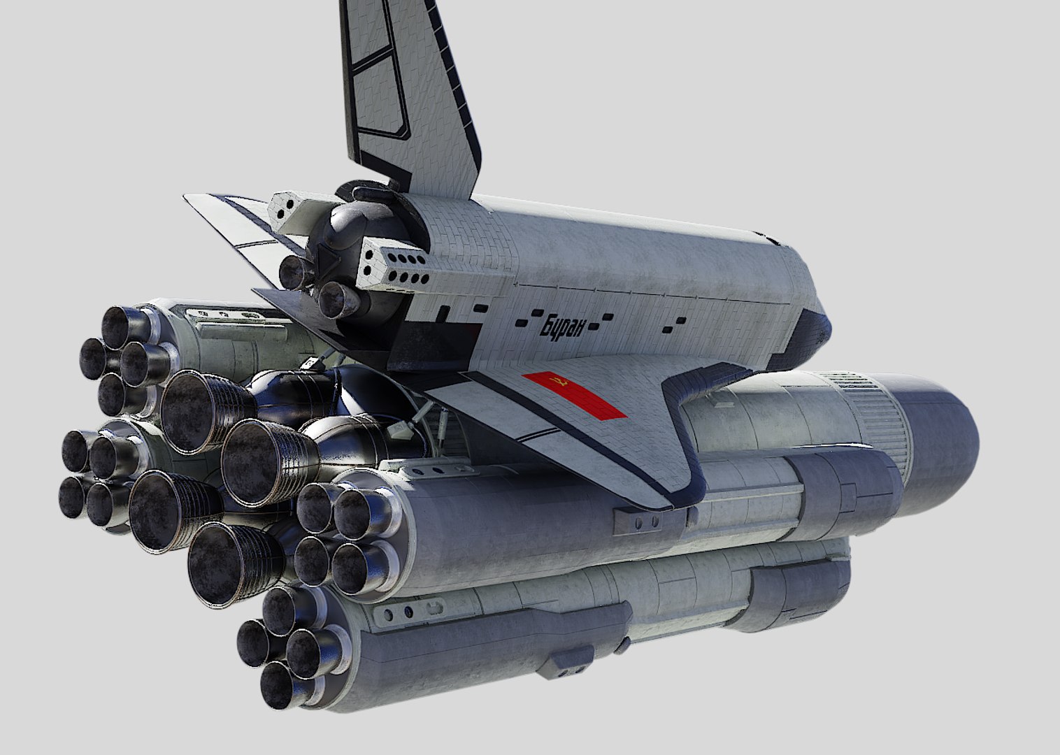Buran Space Shuttle 3D Model - TurboSquid 1360878