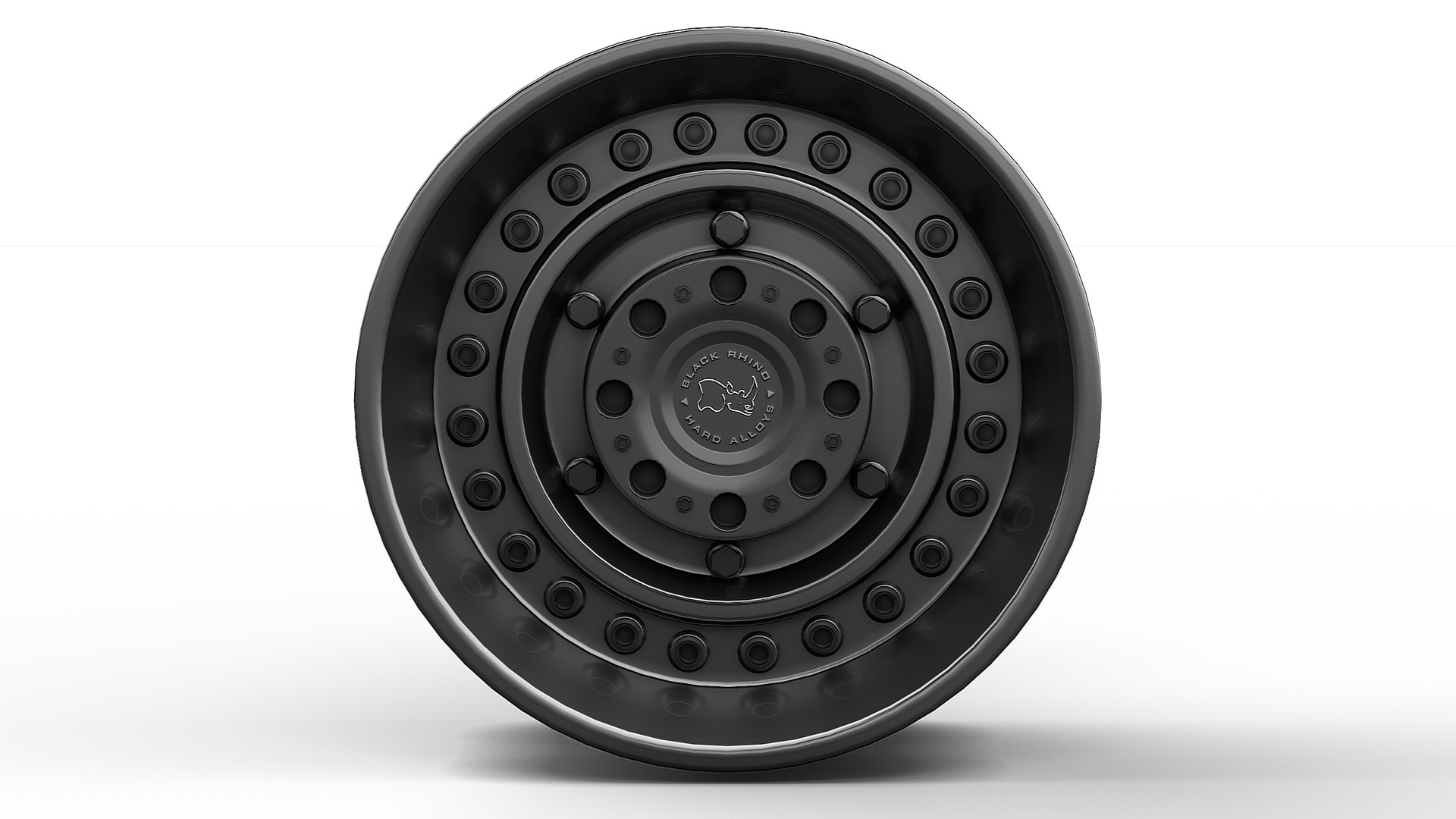 3D Black Rhino Armory Off Road Rim - TurboSquid 2115543