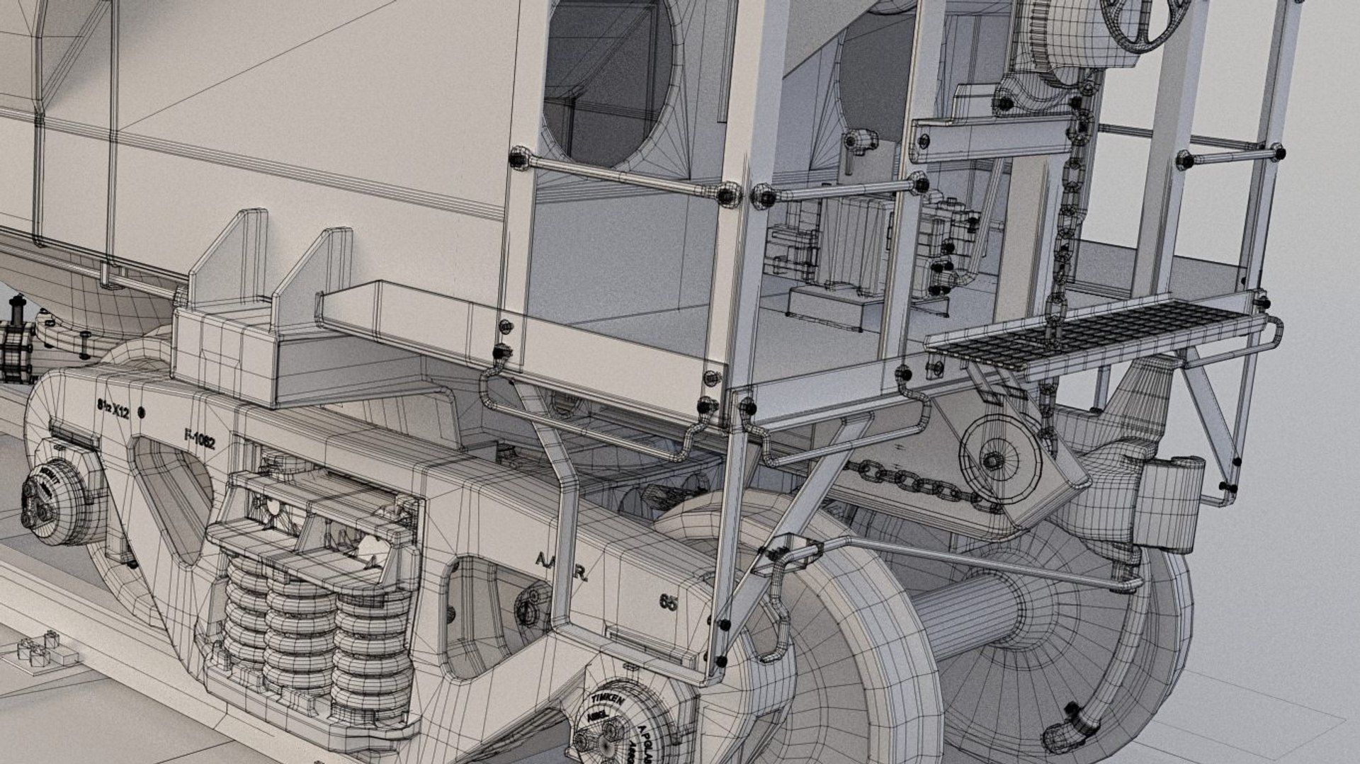Train Gpfx 3D Model - TurboSquid 1524273