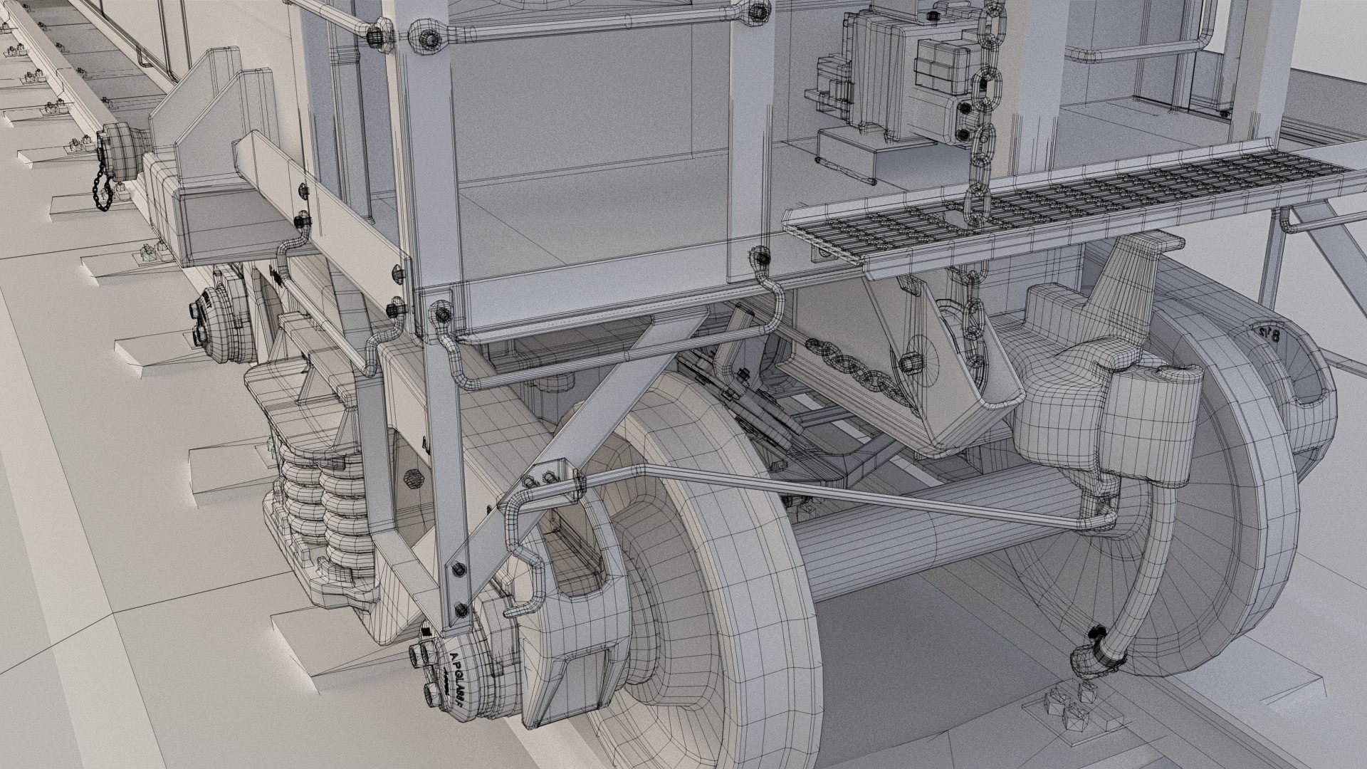 Train Gpfx 3D Model - TurboSquid 1524273