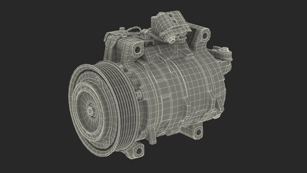 modelo 3d Compresor de CA para vehículos - TurboSquid 2178971