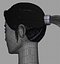 3d model head woman female girl