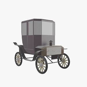 3D model car old