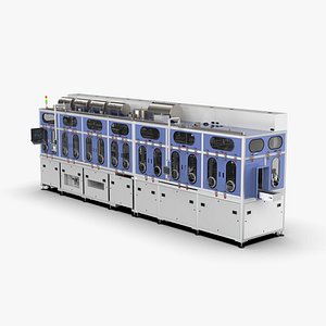 Soft Pack Lithium Battery High-Efficiency Vacuum Injection Sealing Machine 3D model