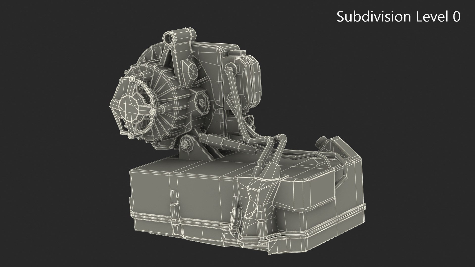 3D Electric Engine With Battery Model - TurboSquid 2396058