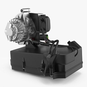 Electric Engine with Battery