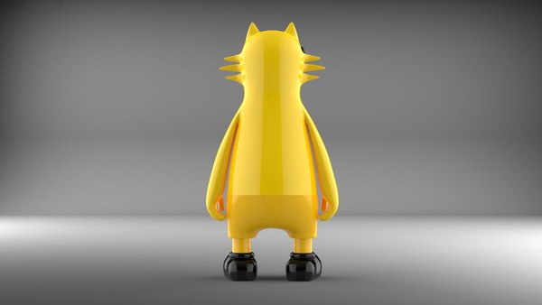 Realme Mascot, Realmeow 3D model - TurboSquid 1727341