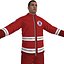 Paramédico 1 LOD3 Rigged