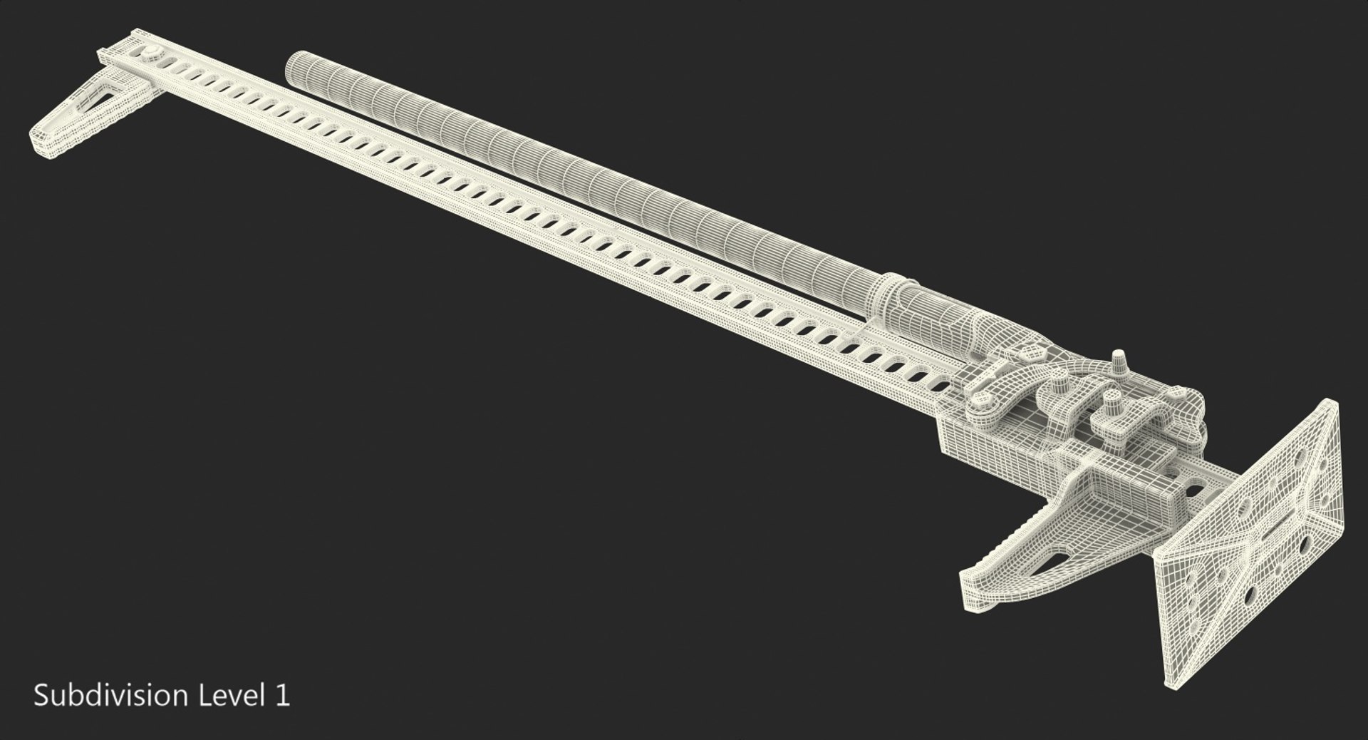 3D model road hi-lift jack lifting https://p.turbosquid.com/ts-thumb/vs/Wc9AKK/JZmdwuBP/offroadhiliftjack3dsmodel012/jpg/1558790321/1920x1080/fit_q87/e07007e12673e66bc046b505c635fdf65e5a6cde/offroadhiliftjack3dsmodel012.jpg