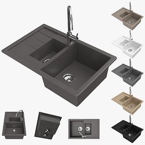 Sink Schock Manhattan with Tap Simi Fix Spout