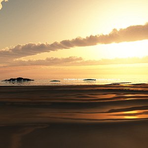 vue beach scene
