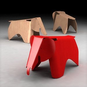 3ds max eames plywood elephant