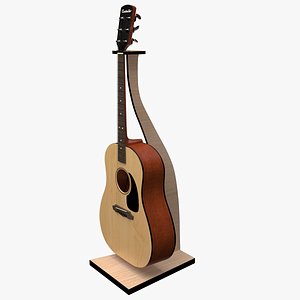Guitar with Stand
