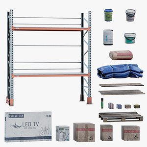 Modular Racks with Props Realtime