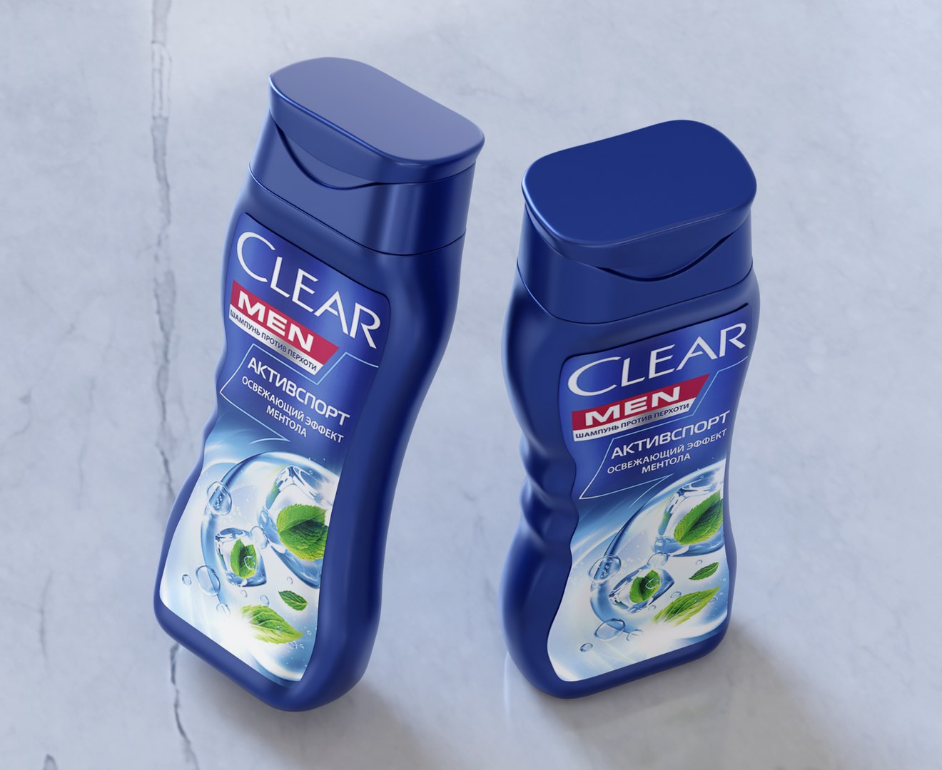 3D Model Men Shampoo Bottle Packaging - TurboSquid 2342959
