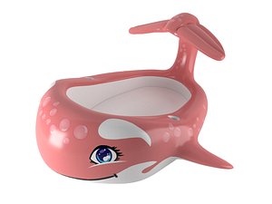 3D model inflatable whale pool