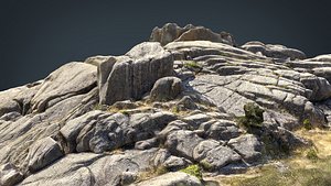 mountain rocks 4 3D model