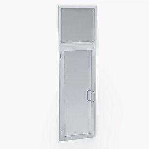 3d glass door