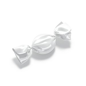 White Candy Wrap - wrapped sweet food packaging