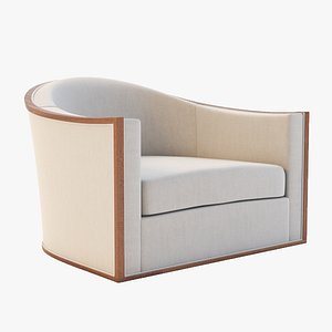 piedmont swivel chair 3d model