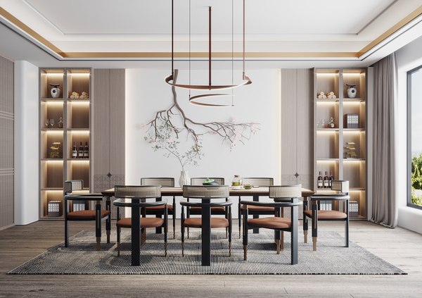 modelo 3d Modern Restaurant - TurboSquid 2085692
