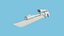 Sniper Gunblade 06 Gelb Schwarz - Charakter SciFi Design