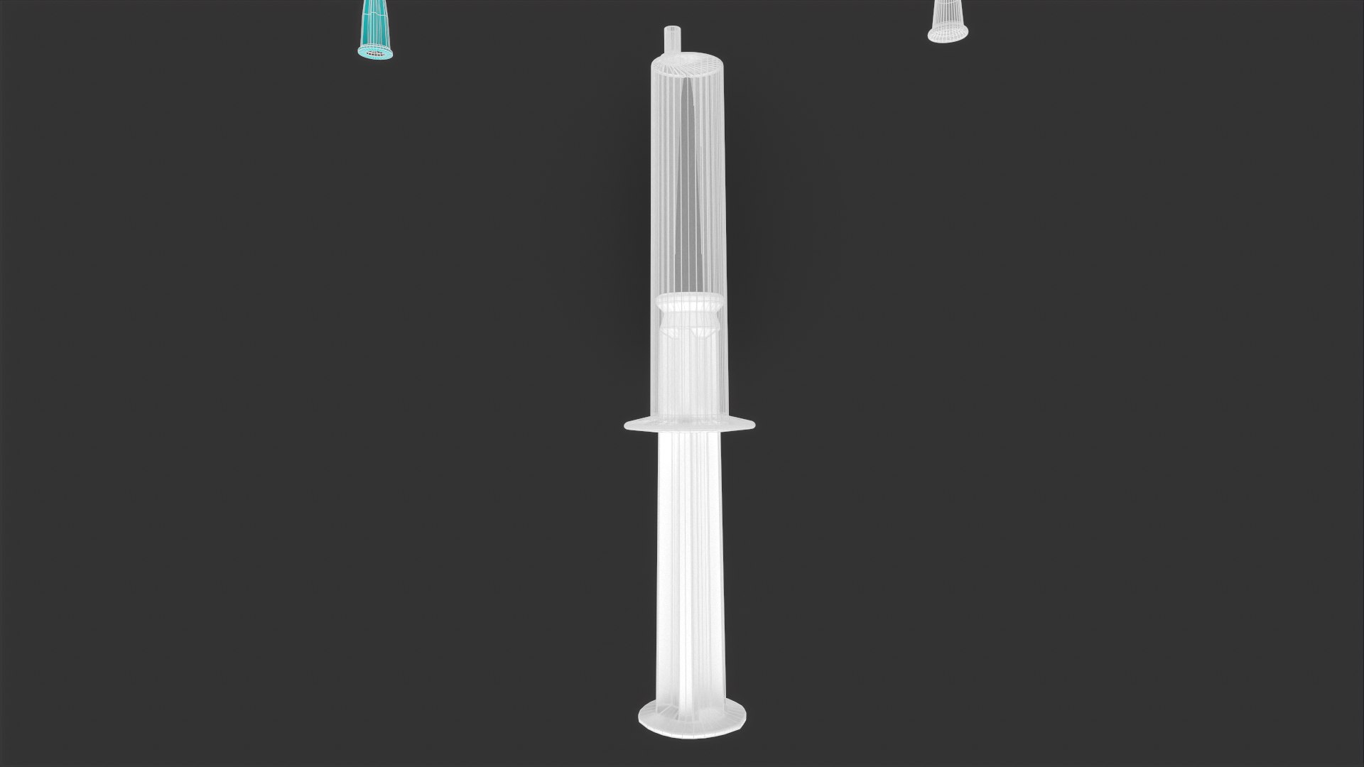 3D Syringe Base - Medical Instrument Model - TurboSquid 1906102