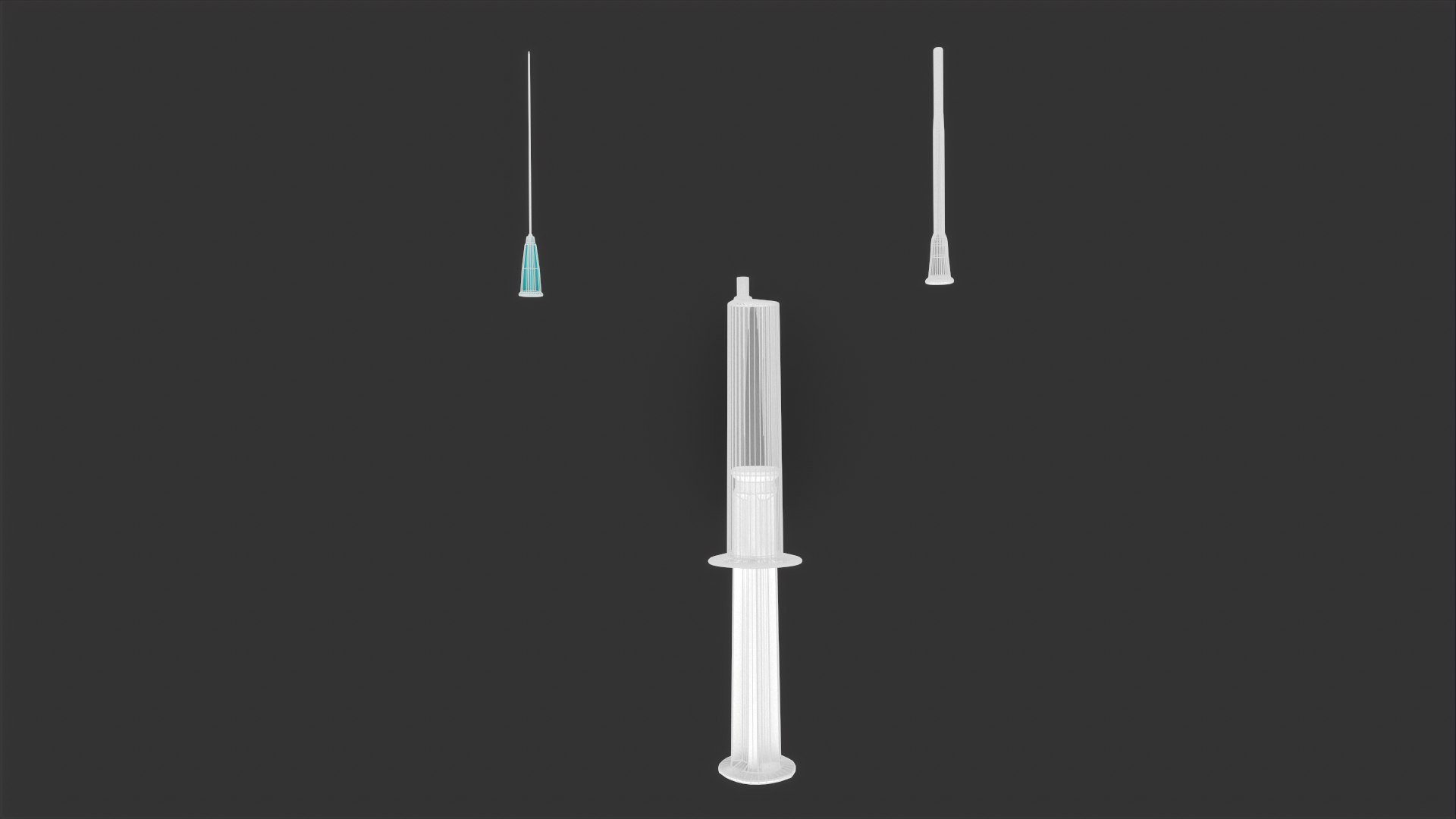 3D Syringe Base - Medical Instrument Model - TurboSquid 1906102