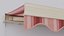 3D model Flat Awning 600 x 500 cm