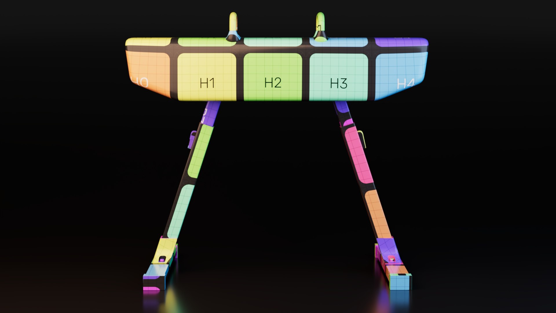 3D Pommel Horse model https://p.turbosquid.com/ts-thumb/vt/DTNdZo/OW/uv1/jpg/1747461836/1920x1080/fit_q87/a88ca63ad41b4a90edbb99e1feb0ef520e1c0f7e/uv1.jpg