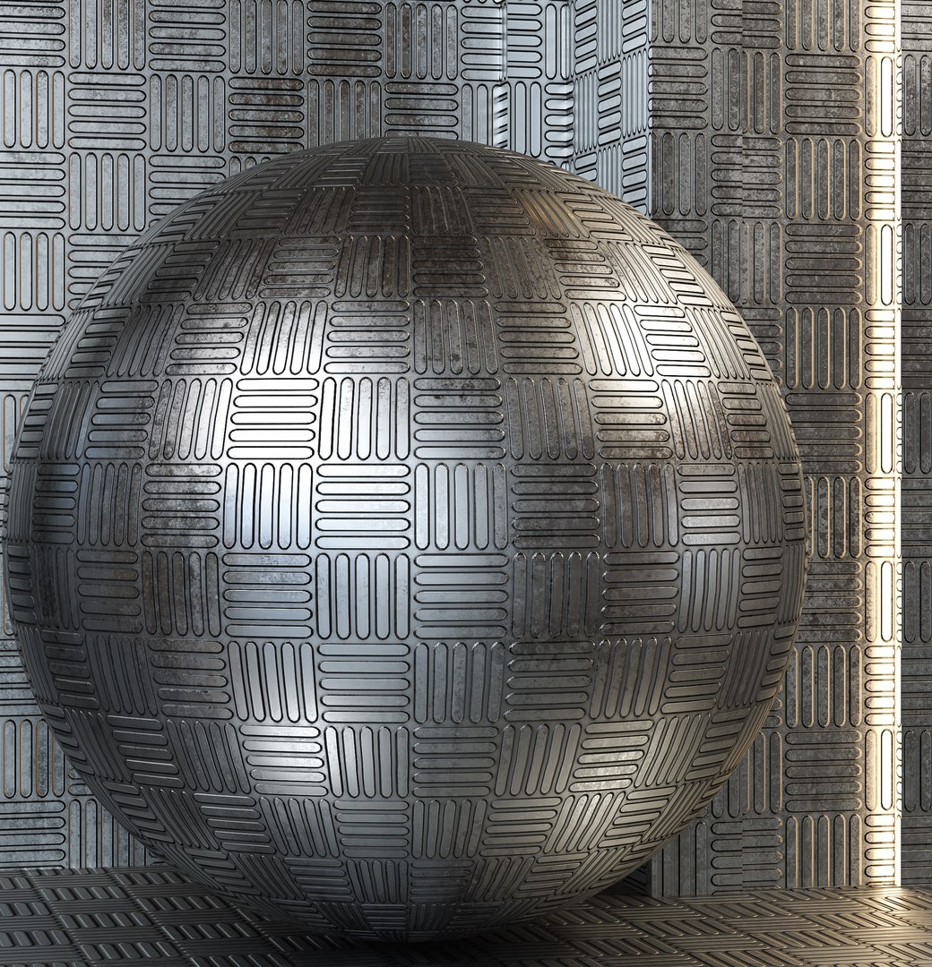 3D Model Metal Pattern Set 01VrayMax2016 - TurboSquid 2368432