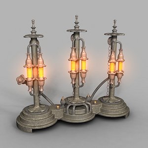 steampunk Lamp01