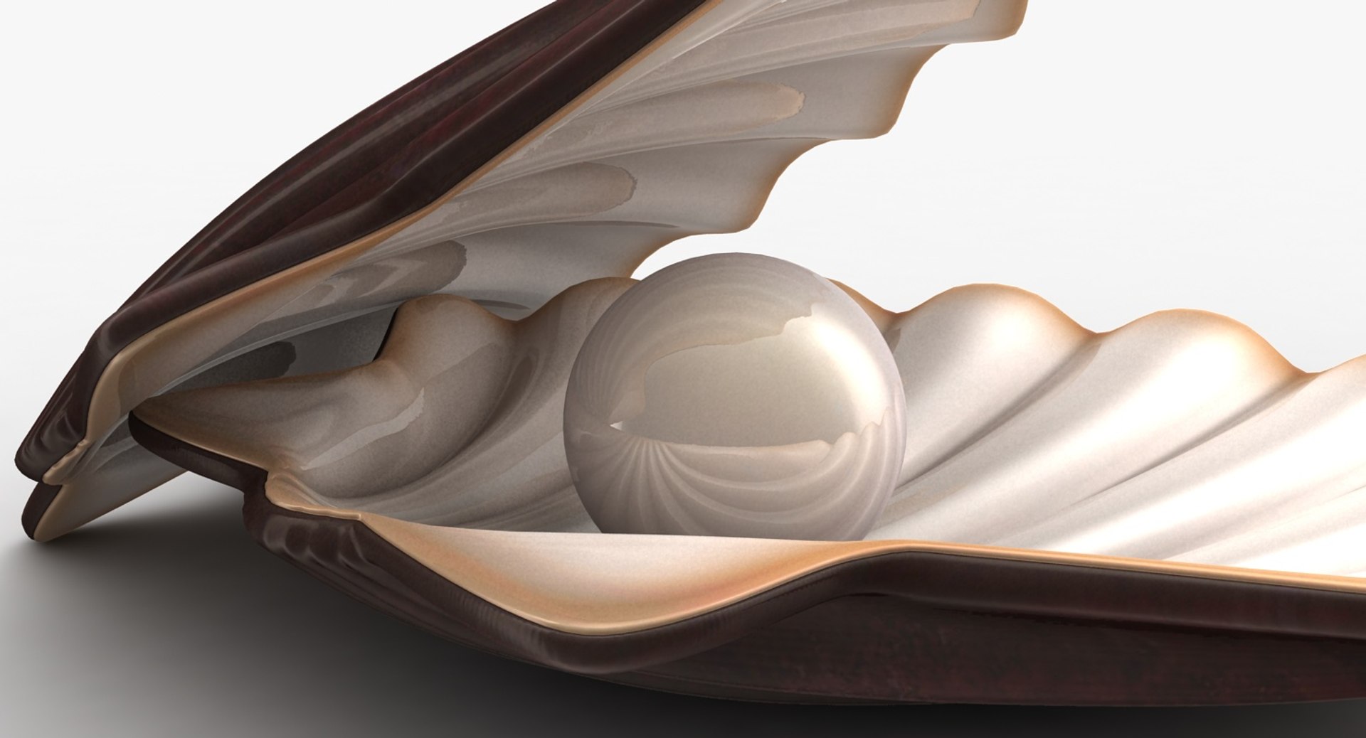 Pearl Shell Pose 2 3ds