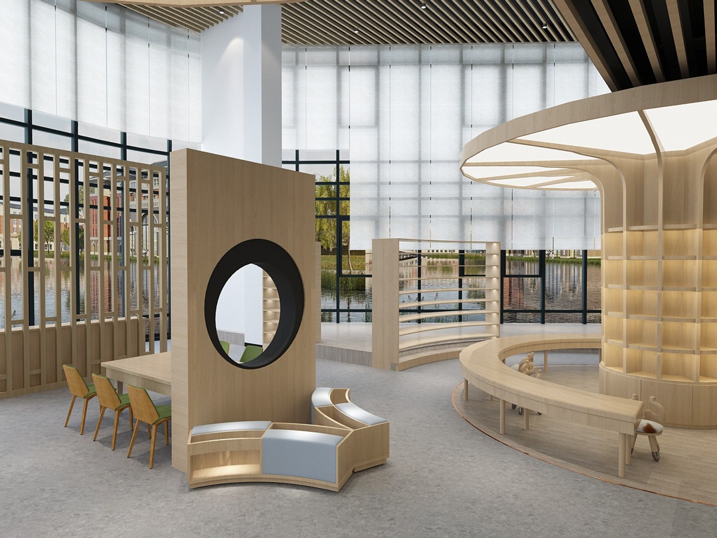 Library 2 3D Model - TurboSquid 2063828