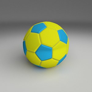 football foot ball 3d obj